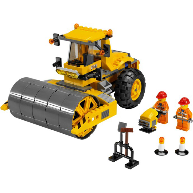 Lego City: Single-Drum Roller 7746 (Used)