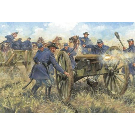 Civil War Union Artillery #6038 1/72 by Italeri