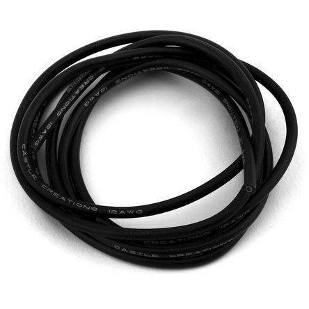Castle Creations Wire 60", 12 AWG Blk