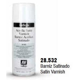 VAL28532 Satin Varnish Aerosol (400ml)