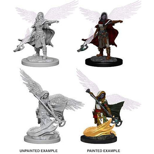 D&D Unpainted Mini - Aasimar Female Wizard 73197
