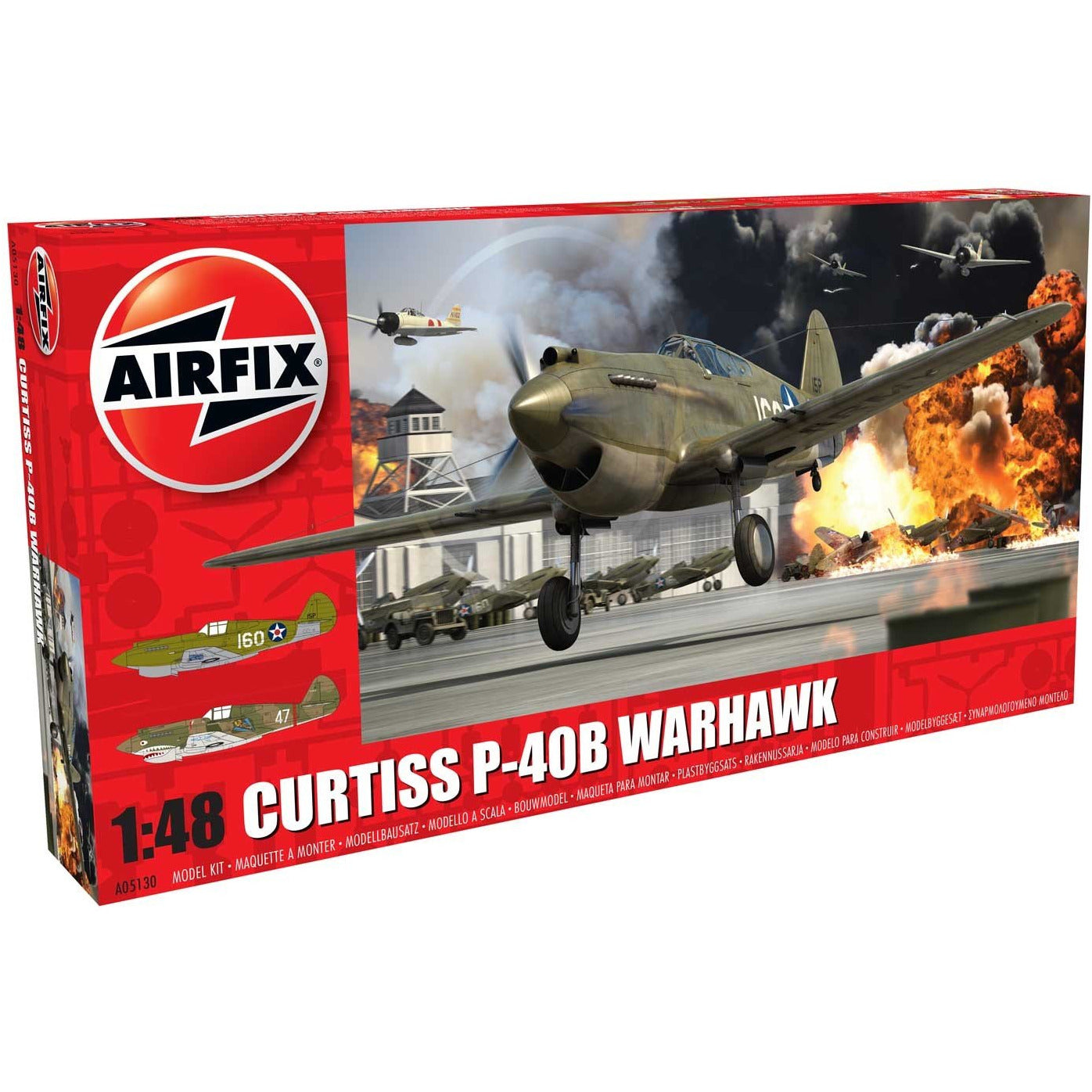 Curtiss P40 Warhawk 1/48 by Airfix