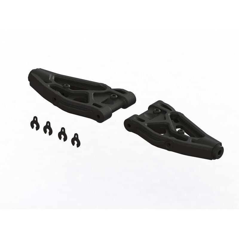 Front Lower Suspension Arms 100mm (1 Pair) ARA330606