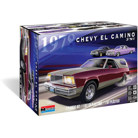 1978 Chevrolet El Camino 3'n1 1/24 by Monogram