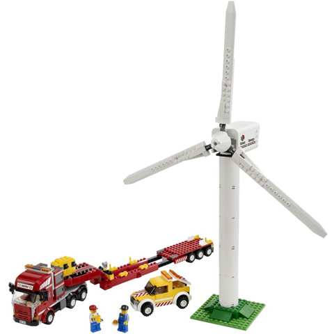 Lego City Wind Turbine Transport 7747