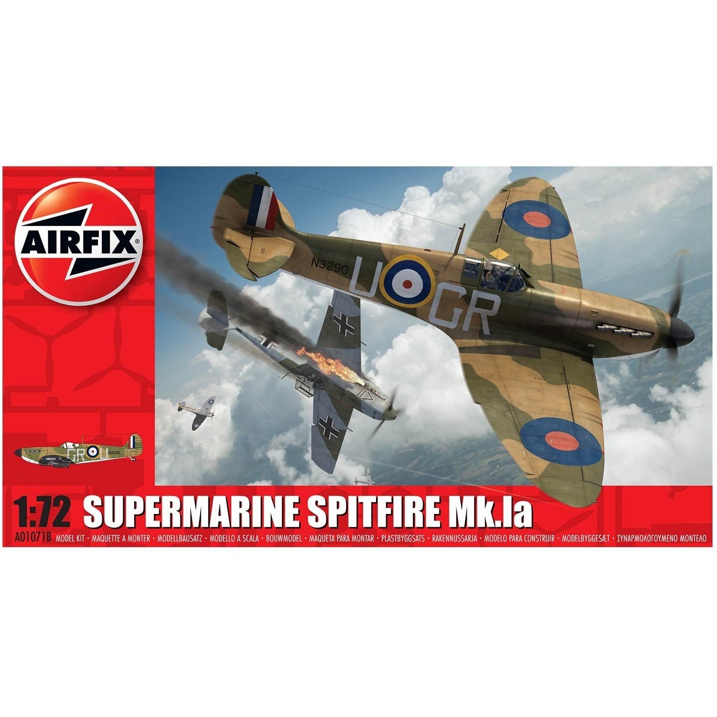 Supermarine Spitfire MK. I 1/72 by Airfix