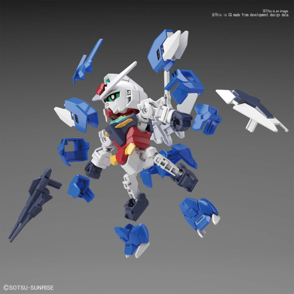 SD Cross Silhouette #15 Earthree Gundam #5059124 by Bandai