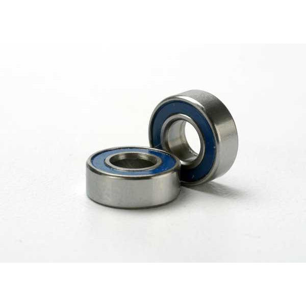 TRA5116 Ball Bearing, Blue Rubber Sealed (5x11x4mm) (2)