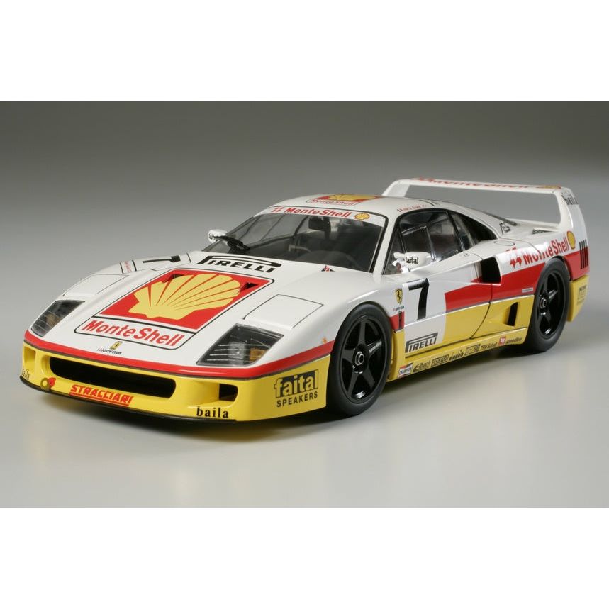 Ferrari F40 Competizione 1993 Monte Shell Racing 1/24 Model Car Kit #24284 by Tamiya”