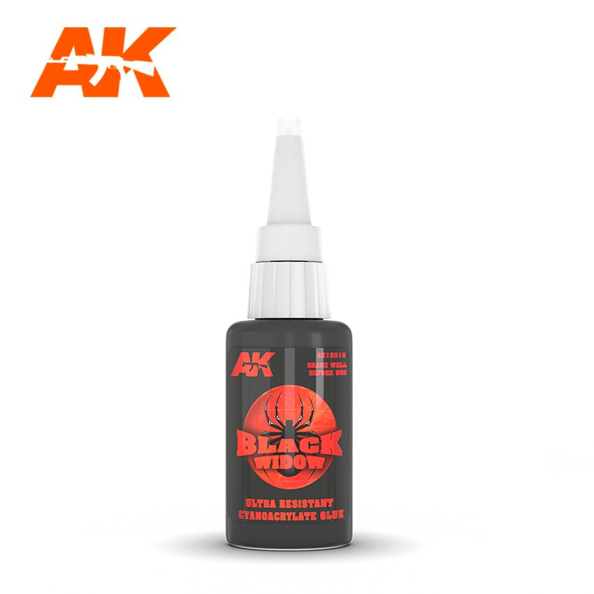 AK Cyanoacrylate Glue Black Widow