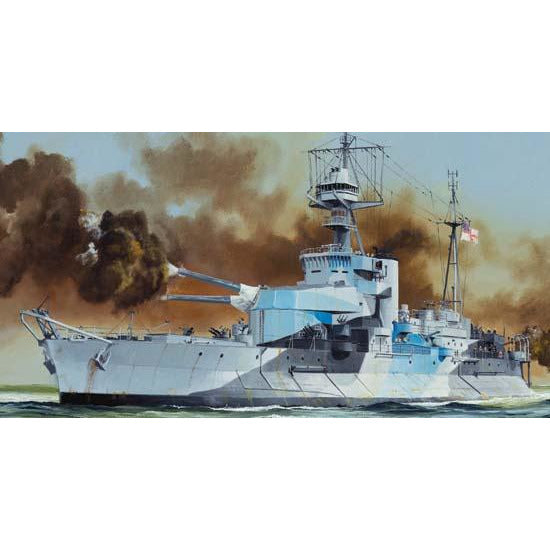 HMS Roberts Monitor 1/350 Model Ship Kit #5335 by Trumpeter