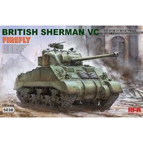 British Sherman VC Firefly 1/35 by Ryfield Model