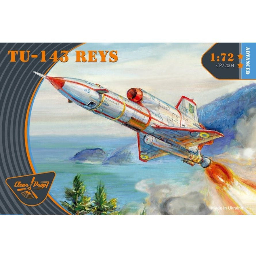 TU143 Reys Unmanned Recon Aircraft (Advanced) 1/72 #72004 by Clear Prop Models