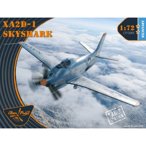 XA2D1 Skyshark Early Version Attack Aircraft (Advanced) 1/72 #CP72005 by Clear Prop