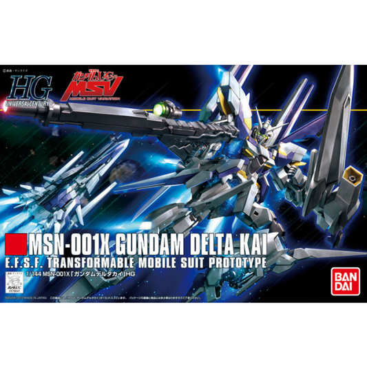 HGUC 1/144 #148 MSN-001X Delta Kai #5060678 by Bandai