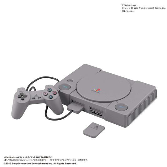 Playstation SCPH-1000 Best Hit Chronicle #5058915 Model Kit by Bandai