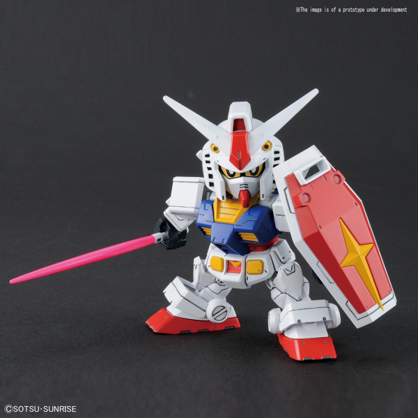 SD Cross Sillhouette #01 RX-78-2 #5059252 by Bandai