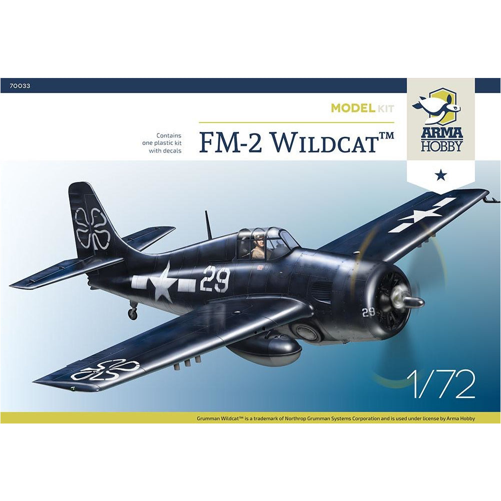 FM-2 Wildcat Model Kit 1/72 #70033 by Arma Hobby