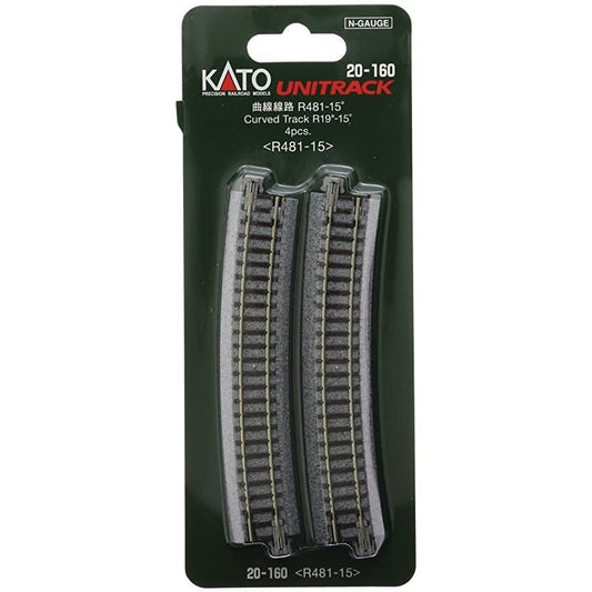 UniTrack N Curve R19" - 15°