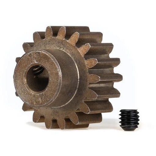 TRA6491X Steel Mod 1.0 Pinion Gear w/5mm Bore (18T) (compatible with steel spur gears)