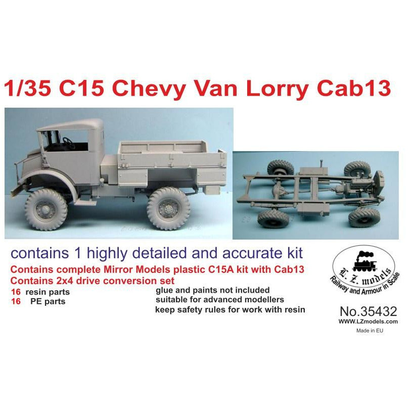 C15 Chevy Van Lorry C13 1/35 by LZ Models