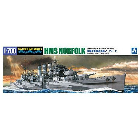 British Heavy Cruiser HMS Norfolk 1/700 by Aoshima