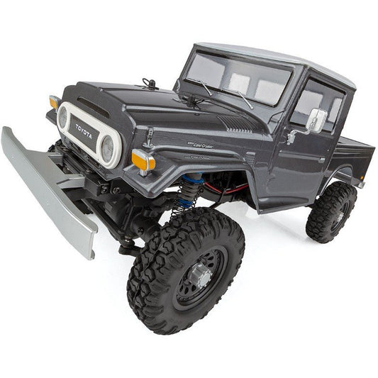 Team Associated CR12 Toyota FJ45 Pick-Up RTR, Gray ASC40004