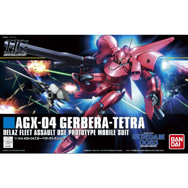 HGUC 1/144 #159 AGX-04 Gerbera Tetra #5055886 by Bandai