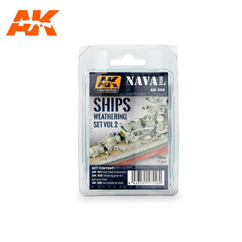 AK-556 Ships Volume 2 Weathering Set