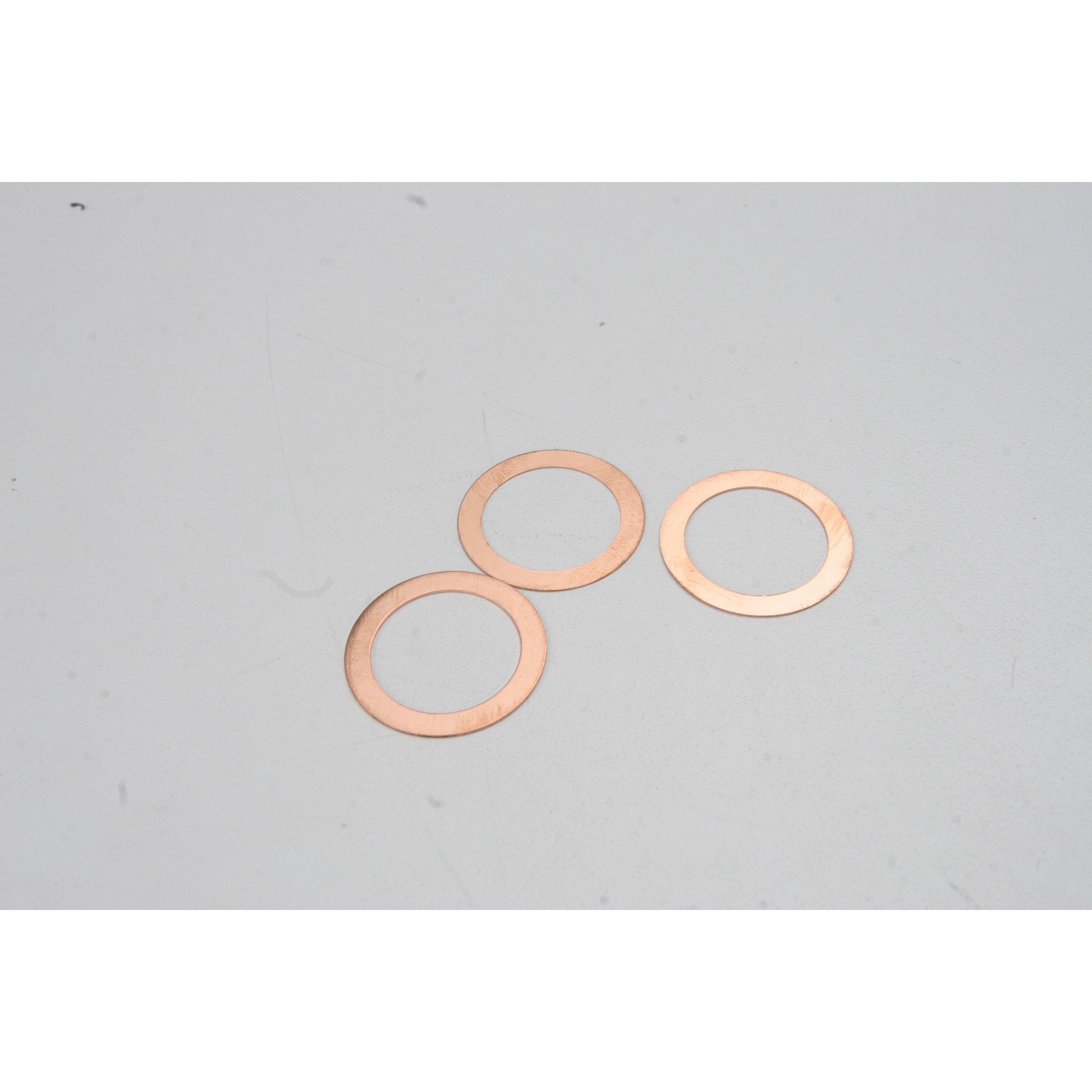 TRA5292 Gaskets, cooling head: 0.20, 0.30, 0.40mm (1 each) (0.30mm stock) (TRX 3.3)