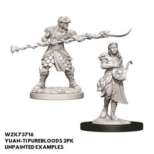D&D Unpainted Mini - Yuan-Ti Purebloods 73716