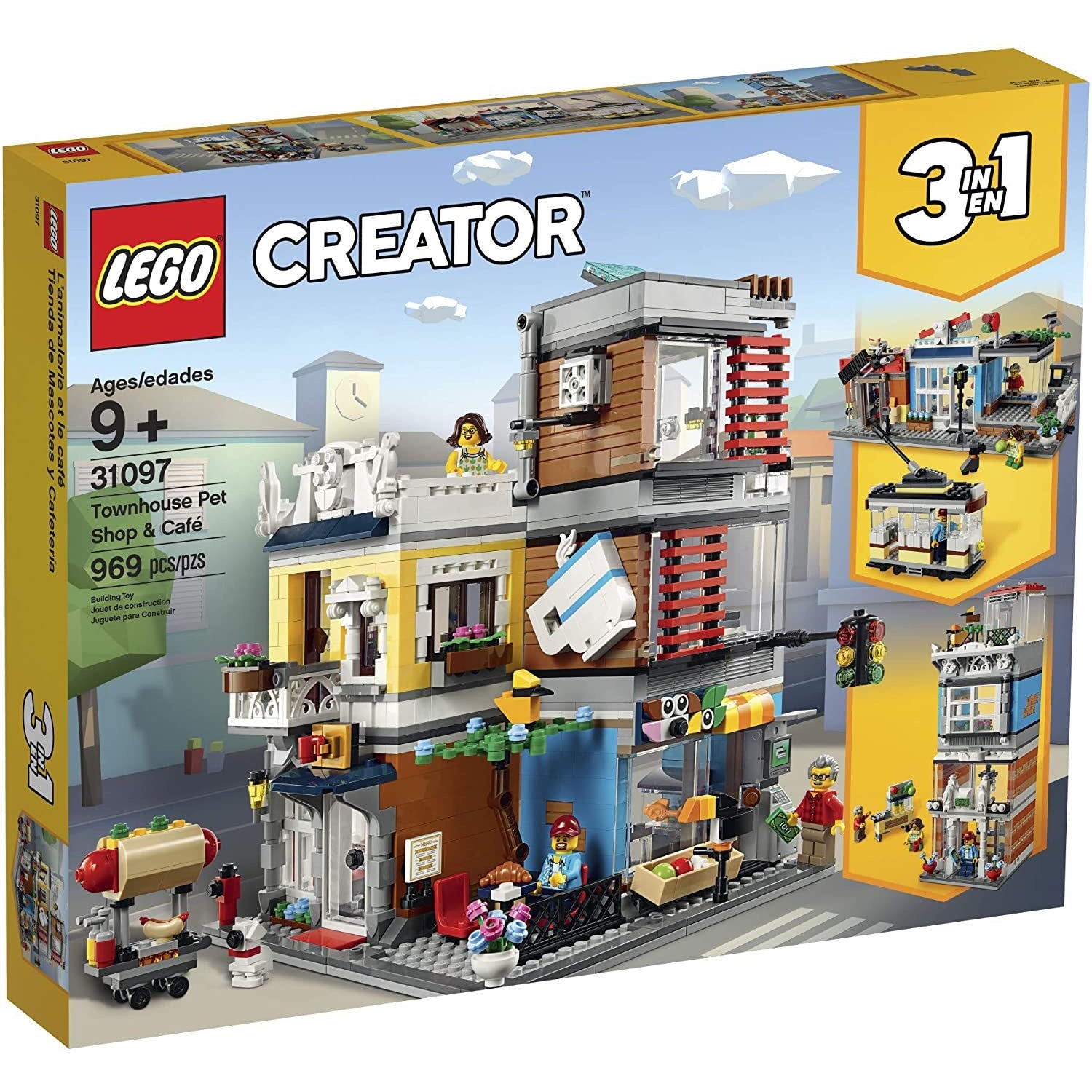 Lego Creator: Townhouse Pet Shop & Cafe 31097
