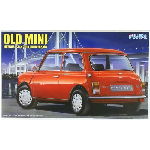 Rover Old Mini Mayfair 1.3i & 25th Anniversary 1/24 Model Car Kit #126005 by Fujimi