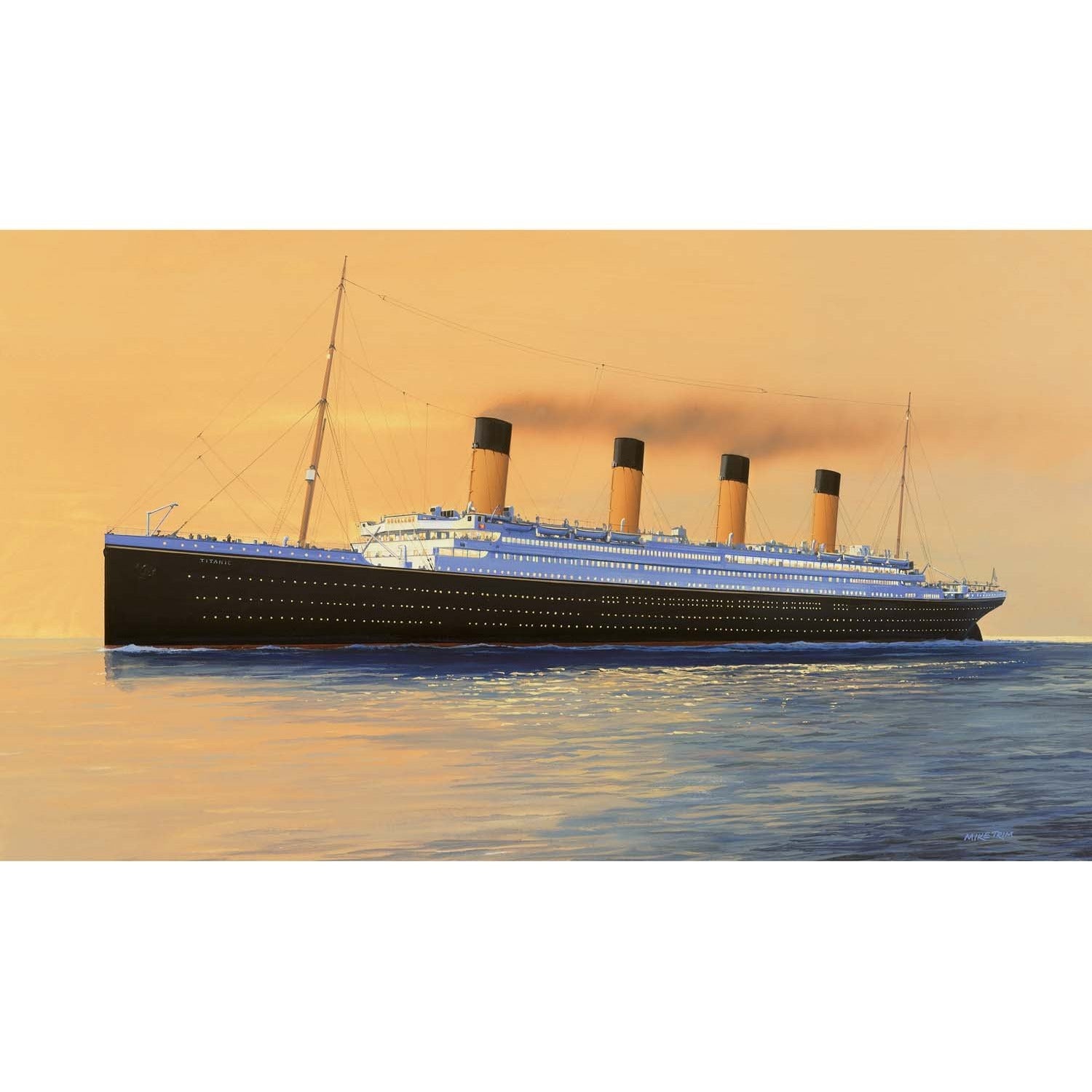 RMS Titanic Starter Set 1/700 Model Ship Kit #A501664A by Airfix
