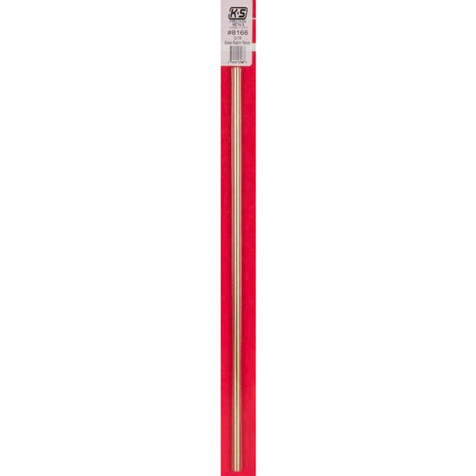 K&S Solid Brass Rod - 3/16" KSE8166