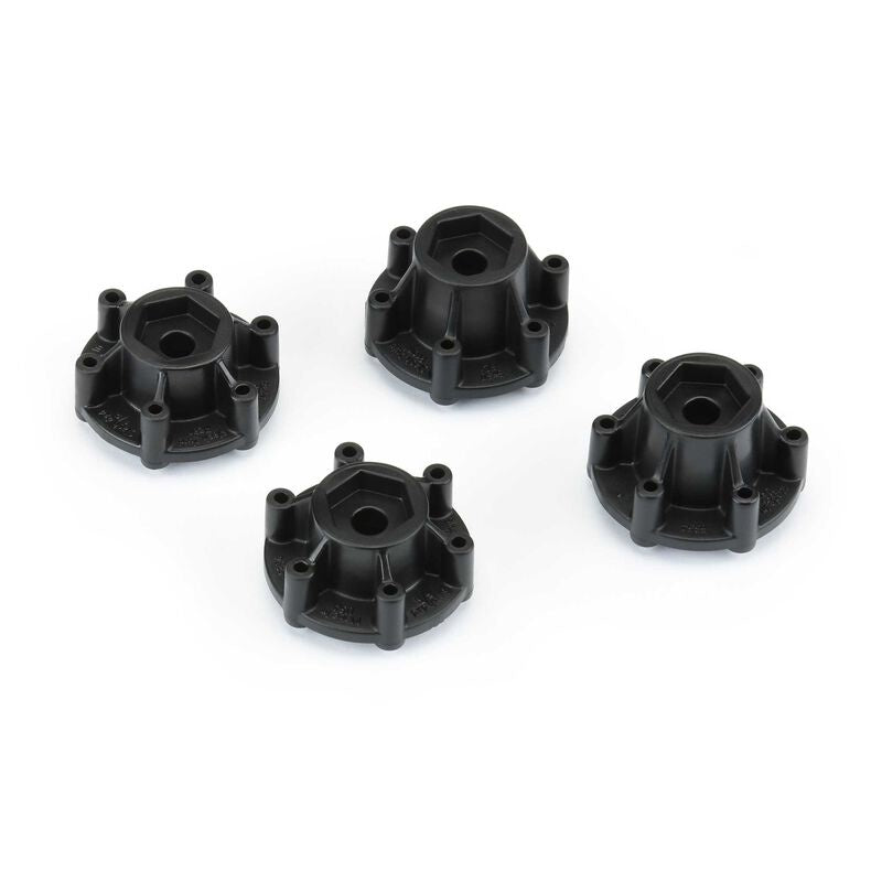 6x30 to 12mm SC Hex Adapters for PL 6x30 Removable Hex Wheels PRO635400