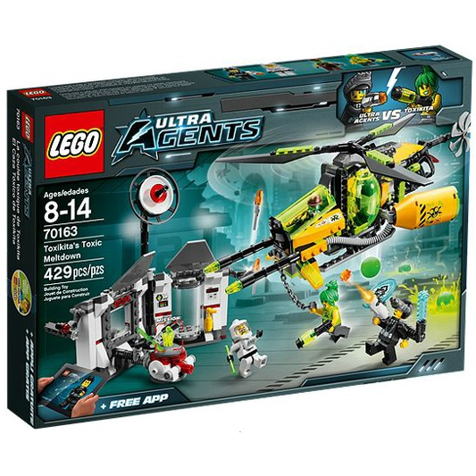Lego Ultra Agents: Toxikita's Toxic Meltdown 70163