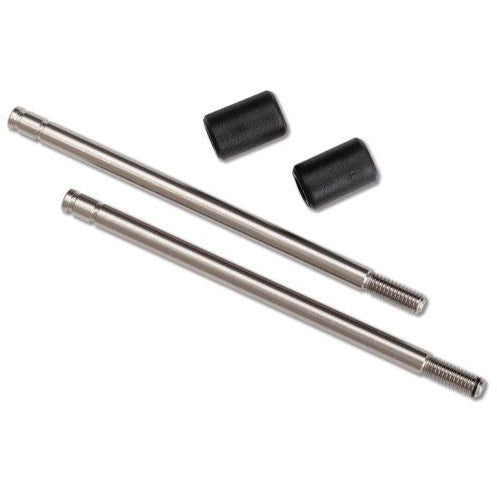 Traxxas Shock shaft, 3x57mm (GTS) (2) (includes bump stops) (for use with TRX-4 Long Arm Lift Kit)