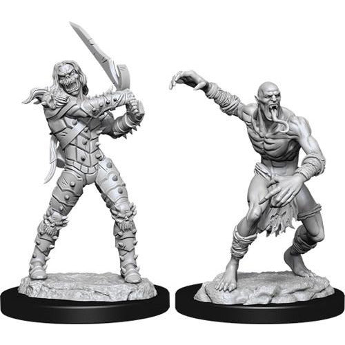 D&D Unpainted Mini - Wight and Ghast 90021