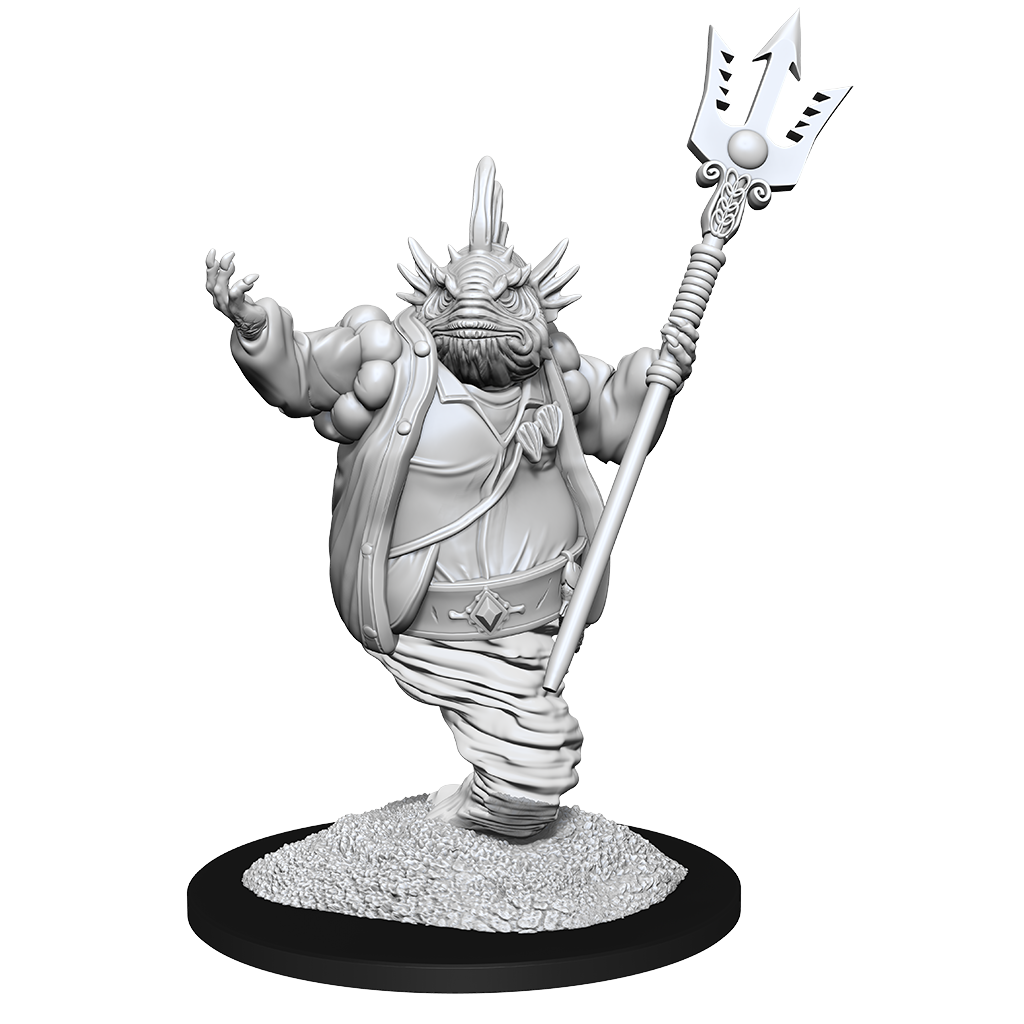 D&D Unpainted Mini - Marid 90250