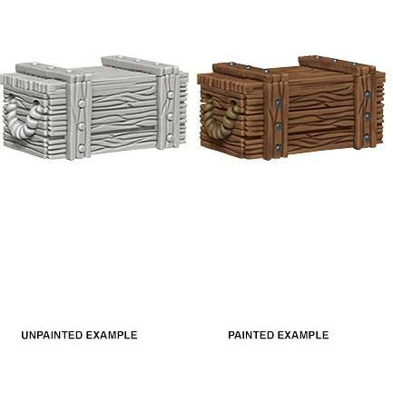 D&D Unpainted Mini - Crates 73090