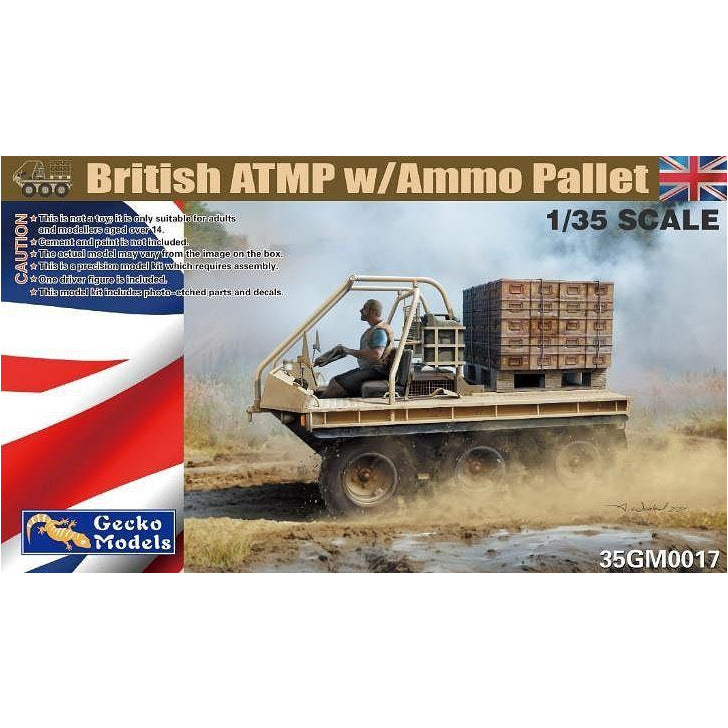 British ATMP with Ammo Pallet 1/35 #35GM0017 by Gecko
