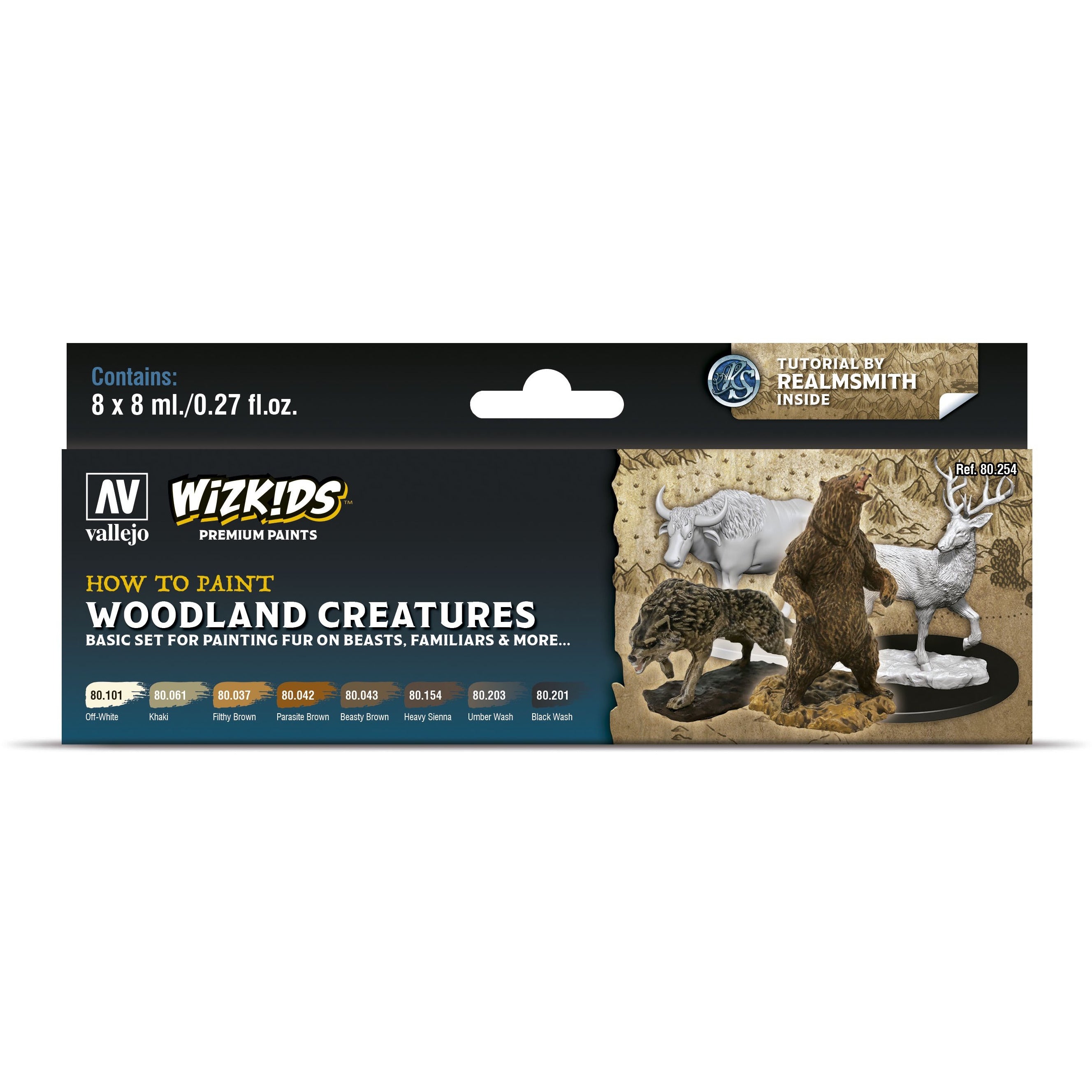 WIZK!DS Premium Paint Set Woodland Creatures