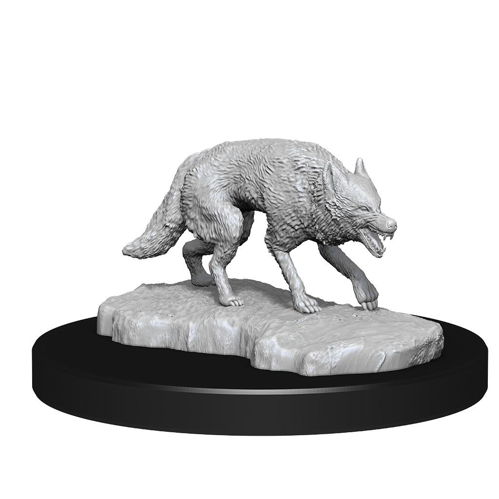 D&D Unpainted Mini - Jackalwere & Werejackal 90244