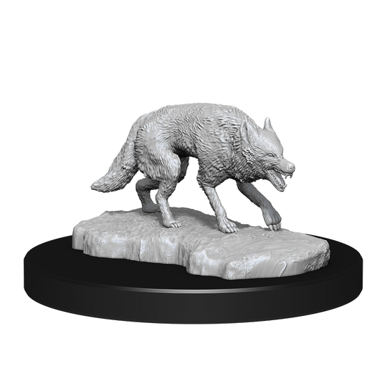D&D Unpainted Mini - Jackalwere & Werejackal 90244