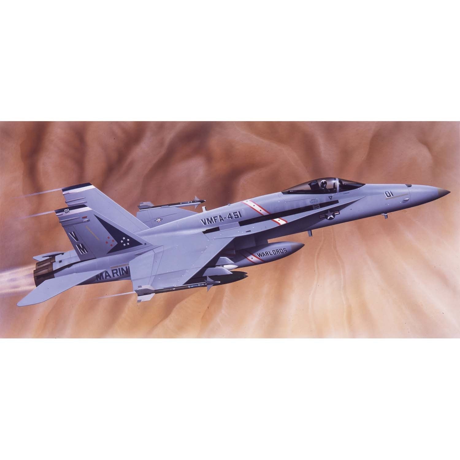 General Dynamics F-18a Hornet Starter Set 1/72 by Airfix