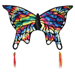 Tie-Dye Butterfly 47" Kite #10042 by SkyDog