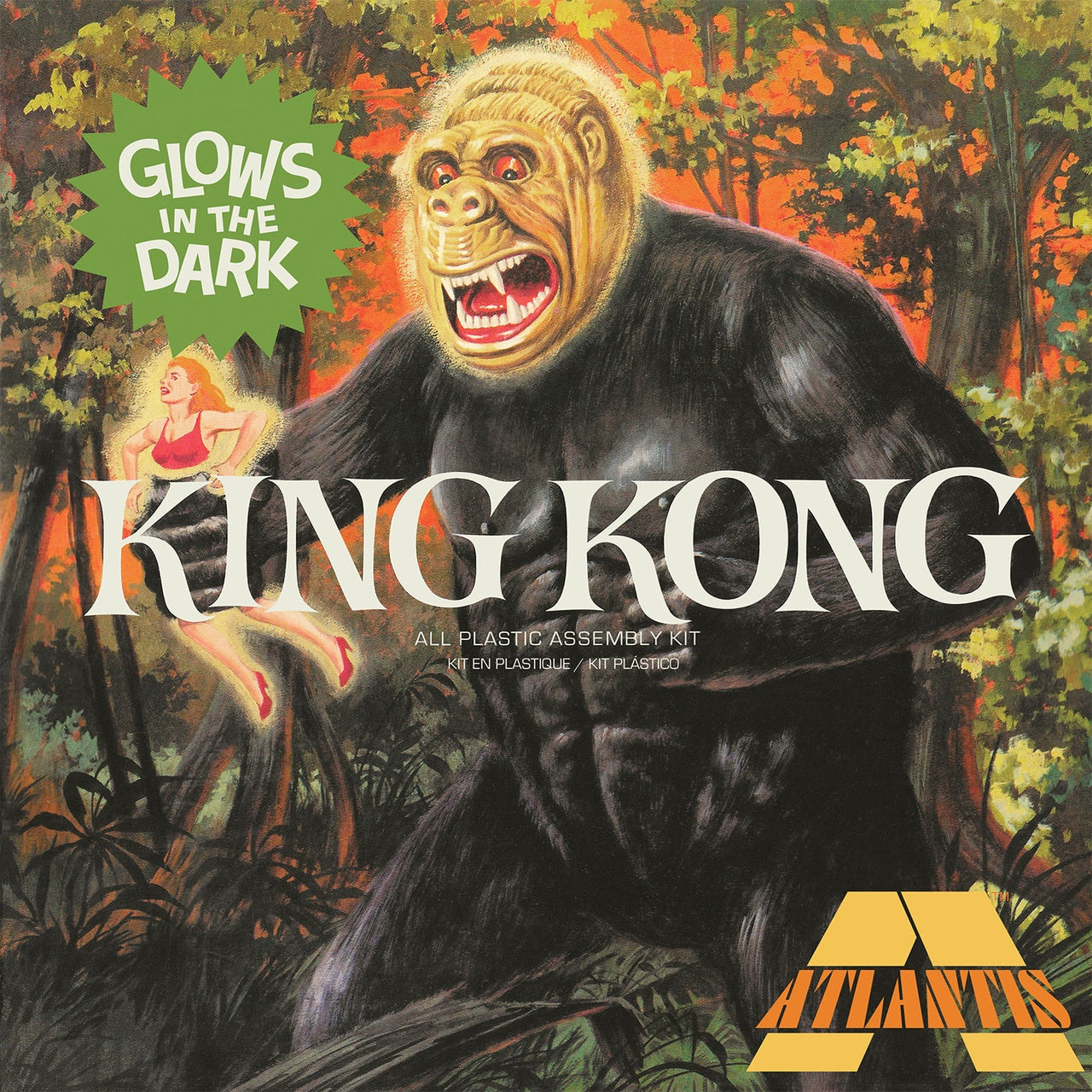 King Kong Glow Edition 1/30 #465 by Atlantis
