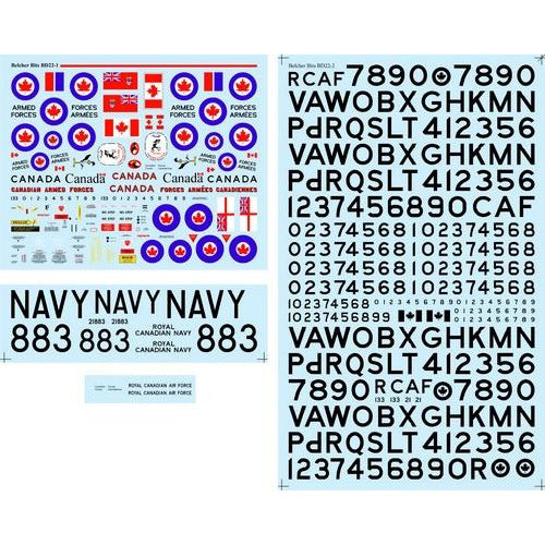 1/48 Canadian T-33 decals