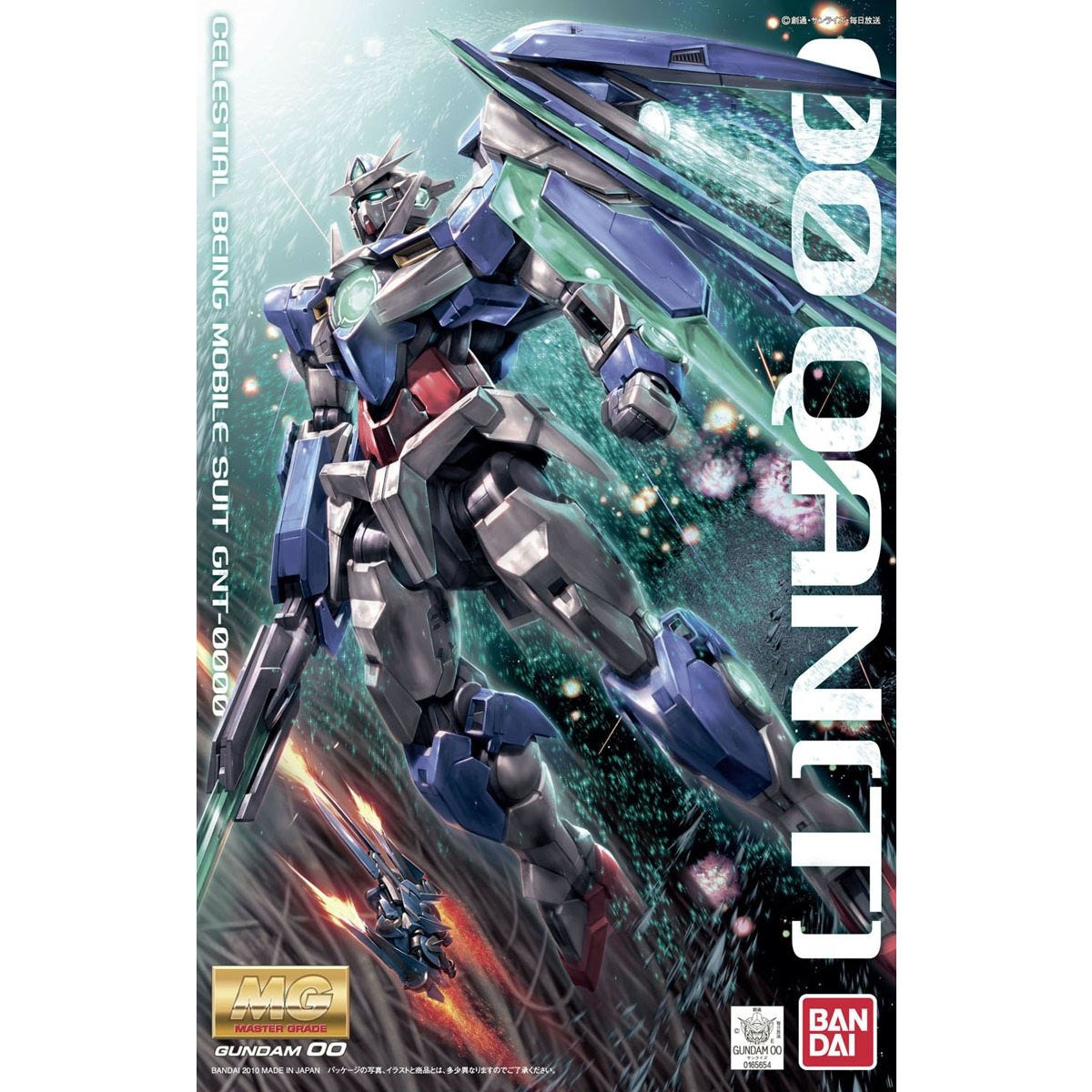 MG 1/100 GNT-0000 00 Gundam Qan[T] #5061587 by Bandai